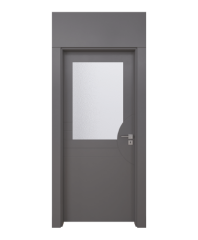 BY-259V  Porte intérieure Laqué Vitrée